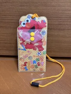 セサミストリート ネックストラップ付きチケットホルダー