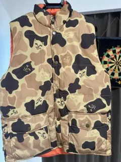 old gap Down camo Vest 迷彩柄 ダウン ベスト old gap Down camo Vest 迷彩柄 ダウン ベスト - メルカリ