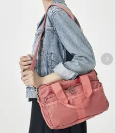 レスポートサック 神崎恵 ショルダーバッグ ピンク お値下げ - メルカリ