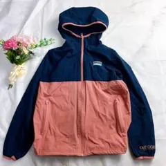 OUTDOOR PRODUCTS マウンテンパーカー L ネイビー ピンク 軽量