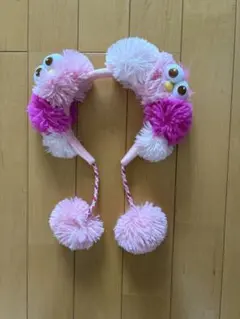 【美品】USJ セサミストリート モッピー カチューシャ ピンク