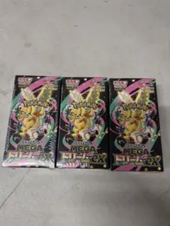 シュリンク付きポケモンカードMEGA ハイクラスパック　ドリーム ex　3BOX