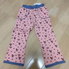 タグ付き新品☆ティンカーベル リンゴ柄 ロングパンツ 110cmのサムネイル