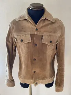 【希少】LEVIS リーバイス　ラムレザー　革ジャン　羊革　レザージャケット MGSABLE ジャケット 本革 レディース ラムレザー ライダース