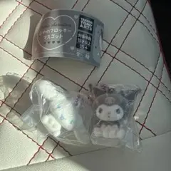 サンリオ　ふわふわフロッキーマスコット　クロミ　シナモン