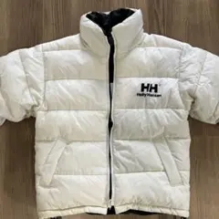 Helly Hansen ホワイト ダウンジャケット リバーシブル