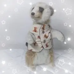 ❁新作❁ミーアキャット服　くまベスト