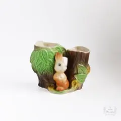 田中恒子 tsune Rabbit うさぎ かたつむり 陶器 置物 - メルカリ