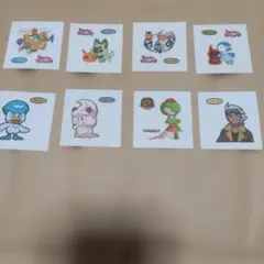 デコキャラシール8枚