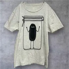 【デザイン ティーシャツ ストア グラニフ】メンズ　Tシャツ S グレー