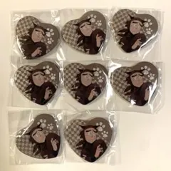 忍たま乱太郎　ナンジャタウン　ハート缶バッジ　諸泉 尊奈門　8点セット