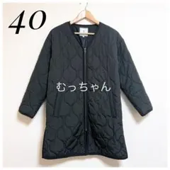 【美品】 ロペピクニック キルティング スリット ジップ ロング コート