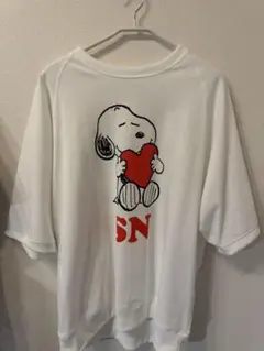 SNOOPY スヌーピー ハート Tシャツ ホワイト