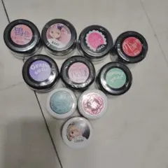 ジェルネイル 10個セット 多彩な色