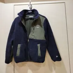 Hush Puppies フリースジャケット M ネイビー/カーキ