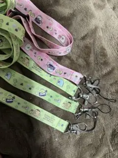 はま寿司　すみっこぐらし　ネックストラップ4個セット！ガチャ