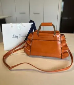 Lily Brown オレンジ ショルダーバッグのサムネイル