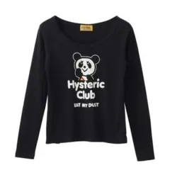 HYSTERIC ブラック長袖チビTシャツ - メルカリ
