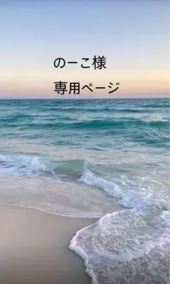 のーこ様　専用ページ