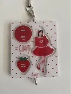 sale イコラブ =LOVE 佐々木舞香 アクスタ バッジ キーホルダー イコラブ 佐々木舞香 ラメアクリルスタンドキーホルダー 2種 未