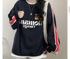 オーバーサイズトレーナー