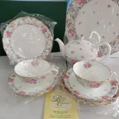 ♥ノリタケ　ウェディングモール　カップ&ソーサー　プレート　　ティーセット