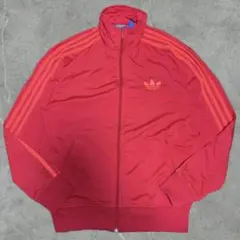 adidas ファイヤーバード トラックジャケット レッド XL