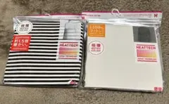 HEATTECH EXTRA WARM & COTTON Mサイズ 2色セット