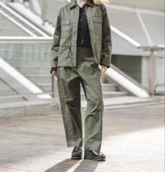 ◆新品タグ付き◆UNIQLO : C コットン ポリドローストリング ジャケット