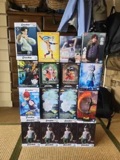 ヒロアカ&ハンターハンター&呪術廻戦等ジャンプ系アニメプライズフィギュア16体