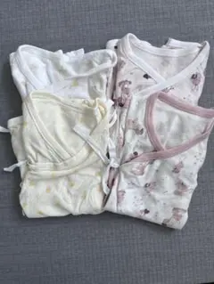 赤ちゃん用コンビ肌着 50-60cm 4点セット