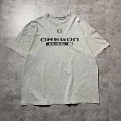NIKE OREGON　オレゴン大学　カレッジロゴ　刺繍×プリント　Tシャツ