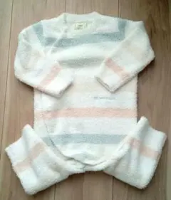 ◆12月25日まで◆ジェラートピケ　フリースロンパース