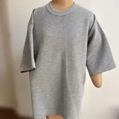 グレー 半袖 Tシャツ ルーズフィット