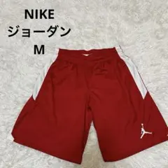 1237.NIKE JORDANバスパン バスケ　パンツM 赤　部活　スポーツ