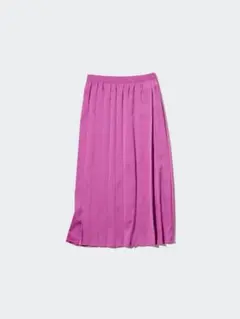 美品 UNIQLO アシンメトリープリーツスカート Mサイズ