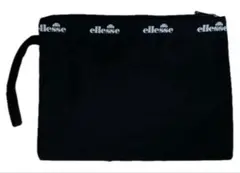 ellesse エレッセ ポーチ ブラック ストラップ付きのサムネイル