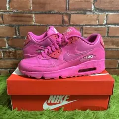 NIKE エアマックス90 LTR GS ピンク 24cm 箱付