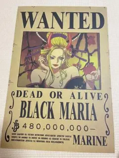 手配書ポスター　ブラックマリア