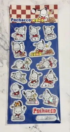 ポチャッコ　ウォーターシール　立体　3Ｄ　キラキラ　サンリオ　まとめ売り