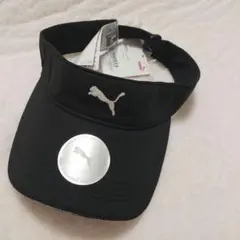 新品 PUMA サンバイザー ブラック 57-60 プーマのサムネイル