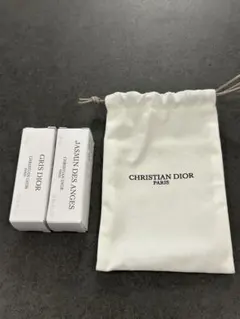 Dior 香水　サンプル2種　巾着付き