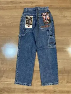 デッドストック 90s FUBU SPORT バギーデニムパンツ HIP HOP