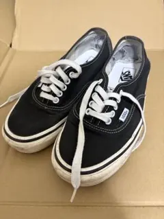 Vans ブラック スニーカー ローカット