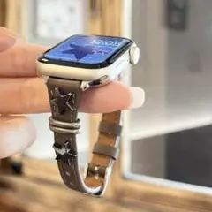 Apple Watch用 ブラウン星形バンド