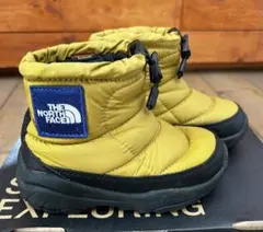 ノースフェイス ヌプシ スノーブーツ 16cm イエロー マスタード