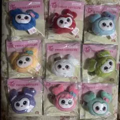 GIGO限定　TWICE LOVELYS ぬいぐるみヘアピン　コンプセット