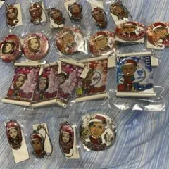 LDH 缶バッチ、キーホルダーセット