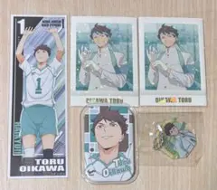 及川徹 アクリルバッジ ハイキュー!! 及川徹 岩泉一 SUMESHI すめし アクリルバッジ セット