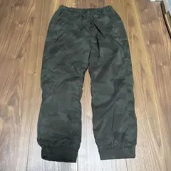 UNIQLO 裏起毛　迷彩　ズボン